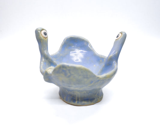 Blue Green Eye-Eye Trinket Holder