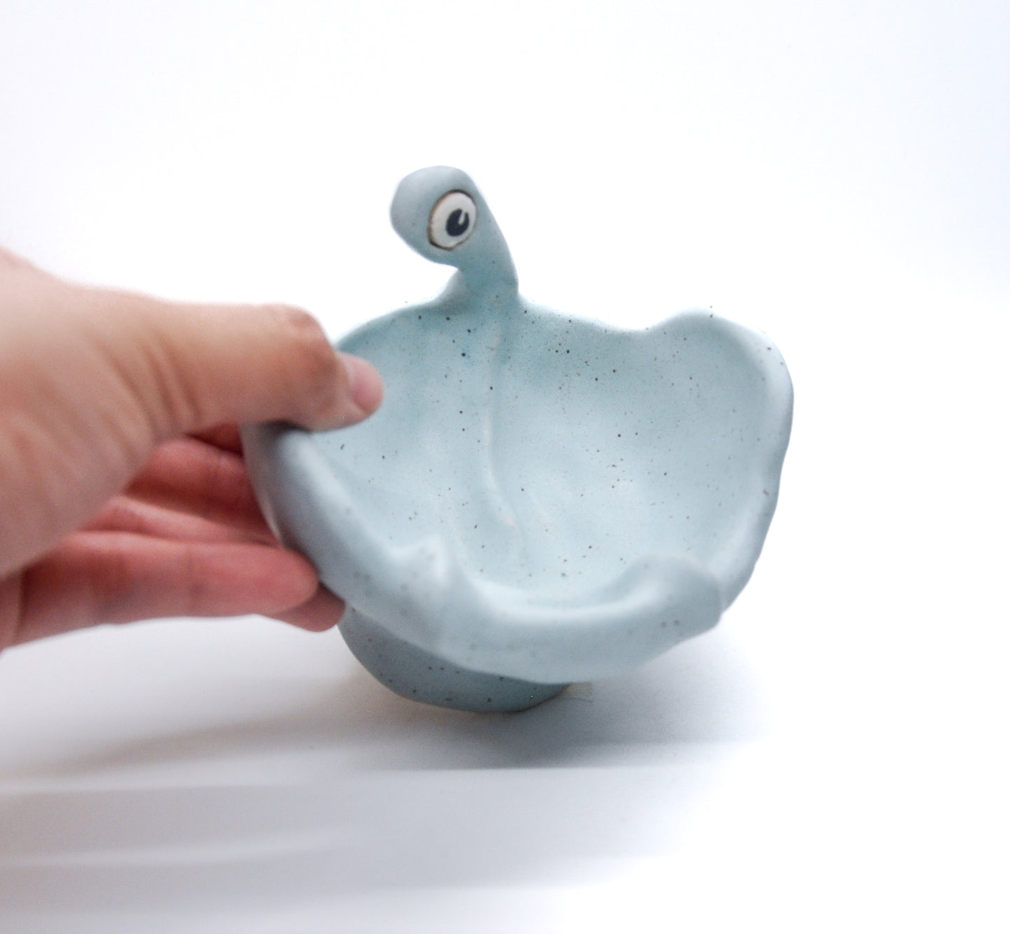 Robin's Egg Blue Eye-Eye Trinket Holder