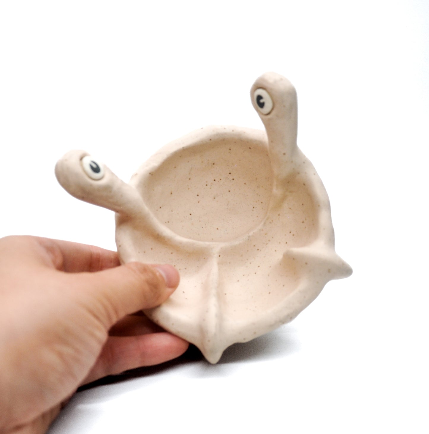 Light Blush Pink Eye-Eye Trinket Holder