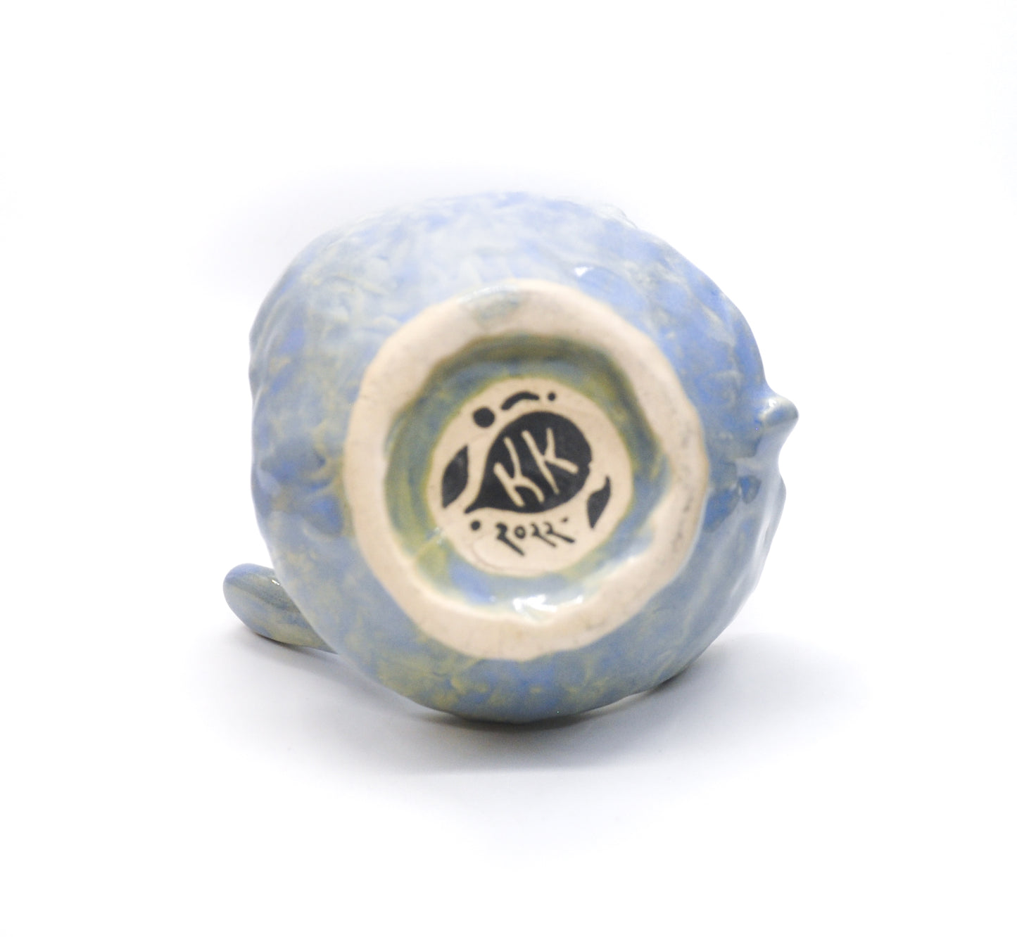 Blue Green Eye-Eye Trinket Holder