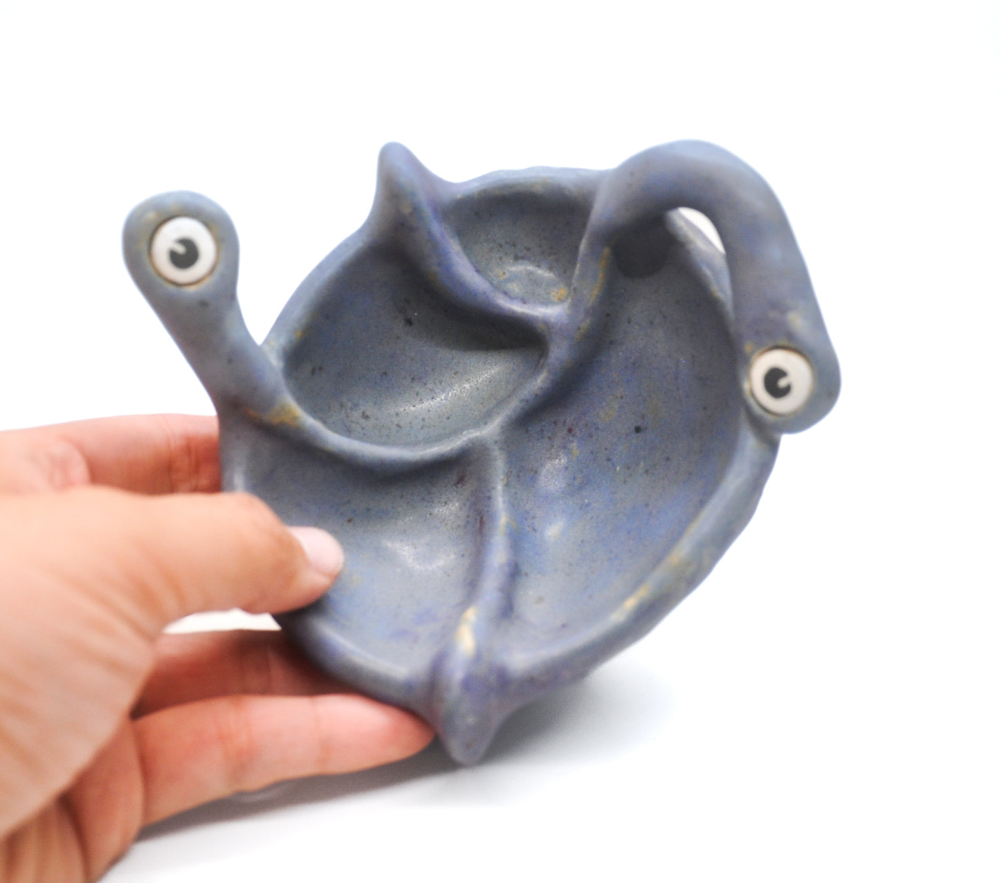 Dusty Periwinkle Eye-Eye Trinket Holder