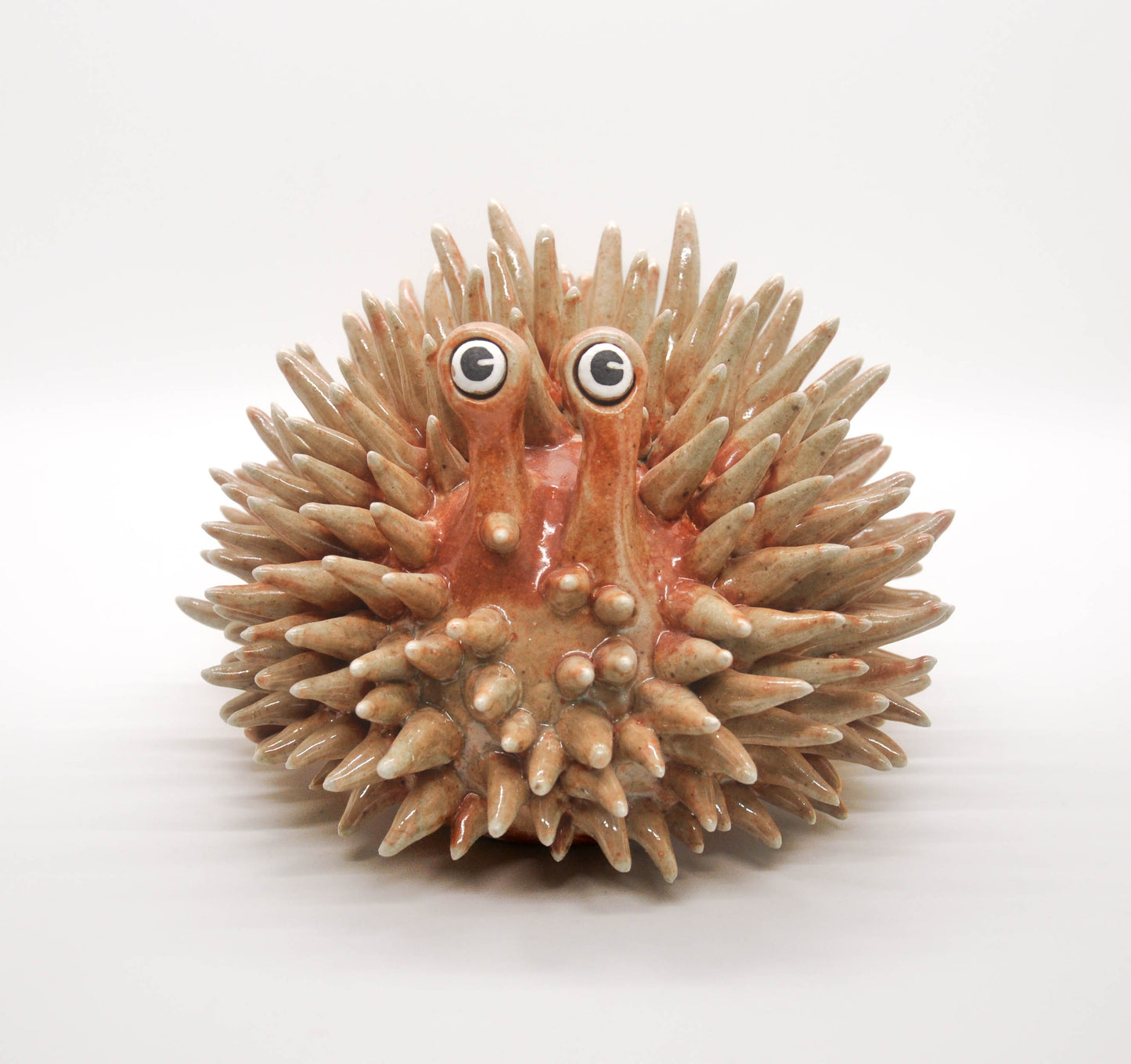 Orange Shino Large Urchin
