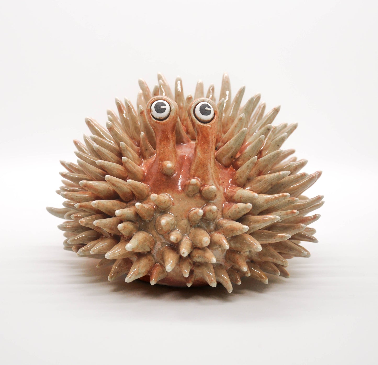 Orange Shino Large Urchin