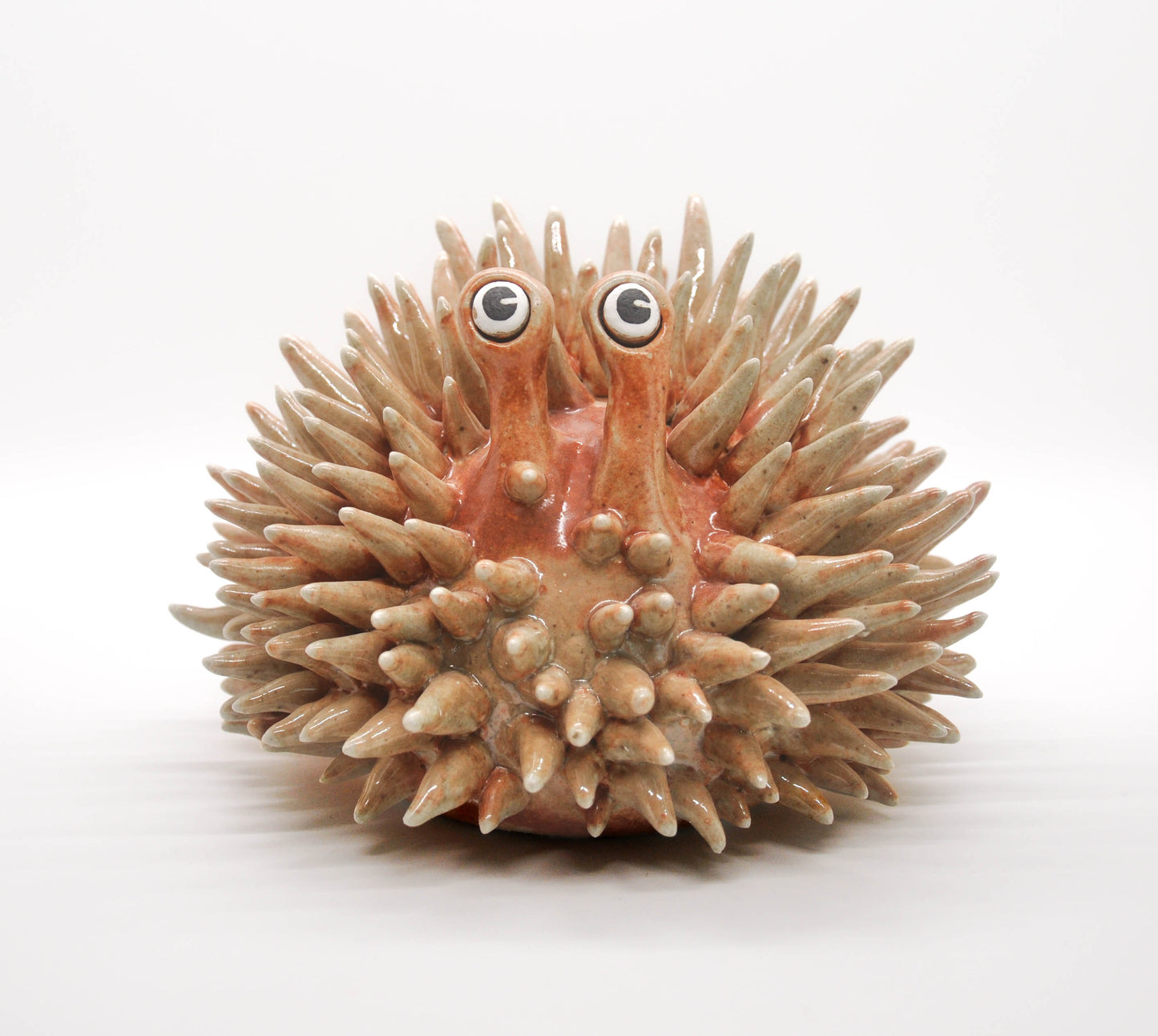 Orange Shino Large Urchin