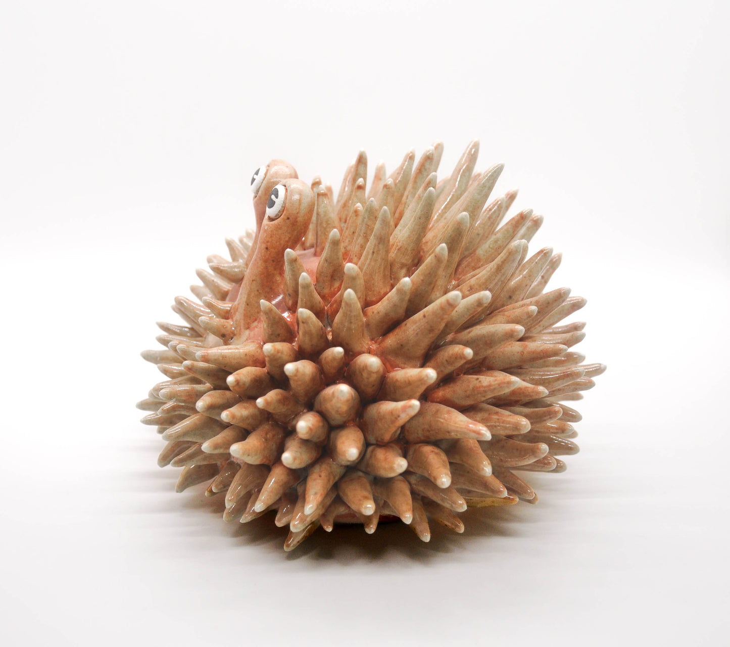 Orange Shino Large Urchin