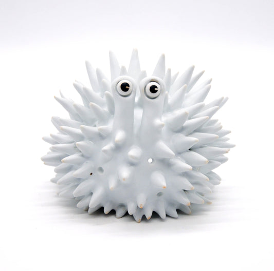 Matte White Small Urchin Candleholder