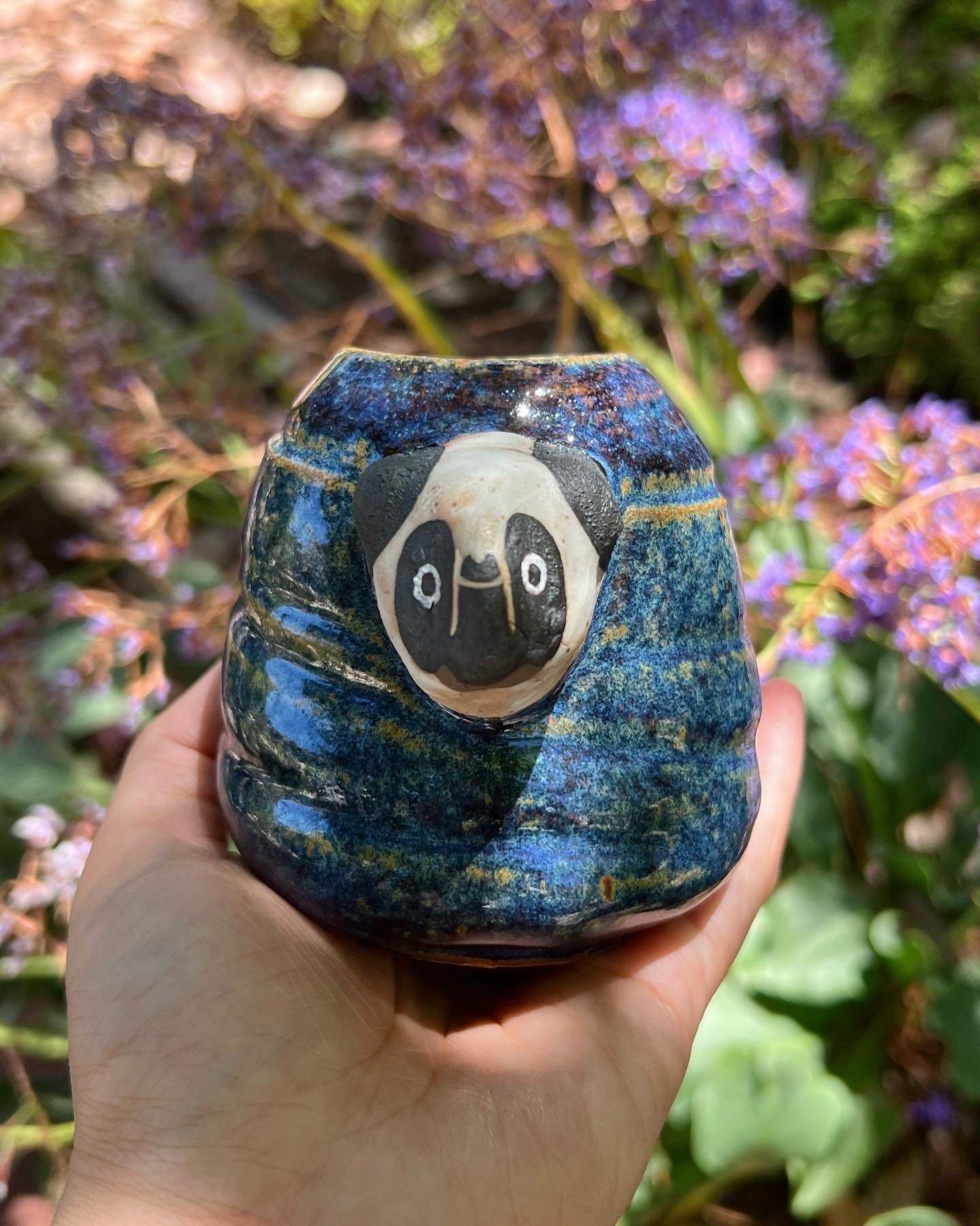 Blue Lemuranda Bud Vases