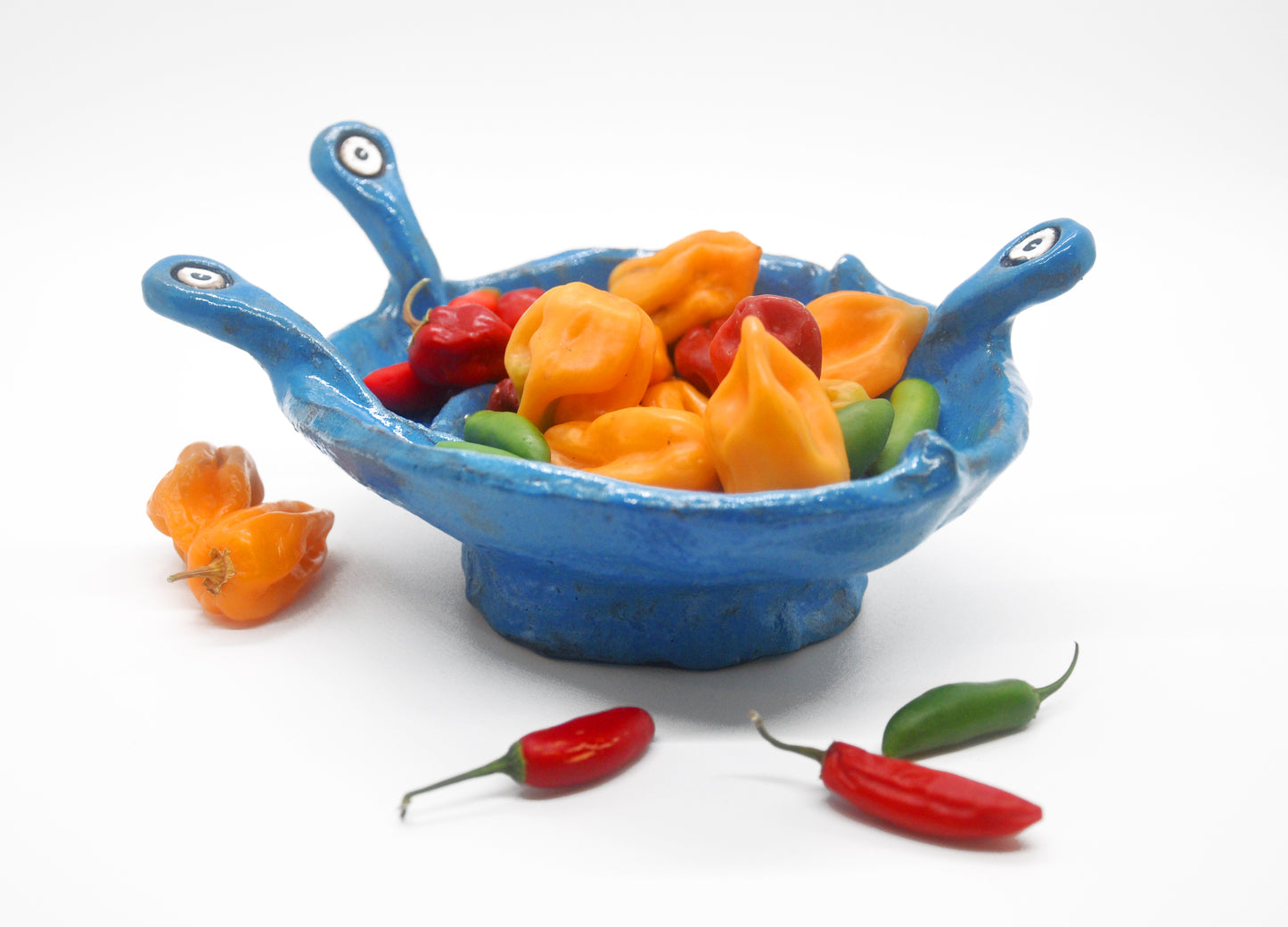 Eye-Eye Turquoise Dish