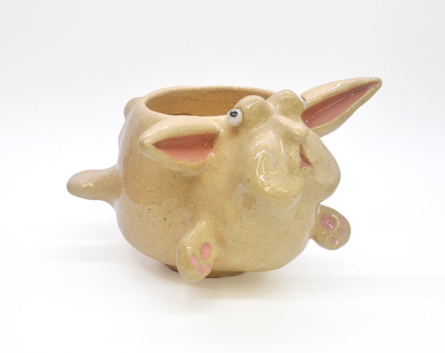 Eye Roll Bunny Planter