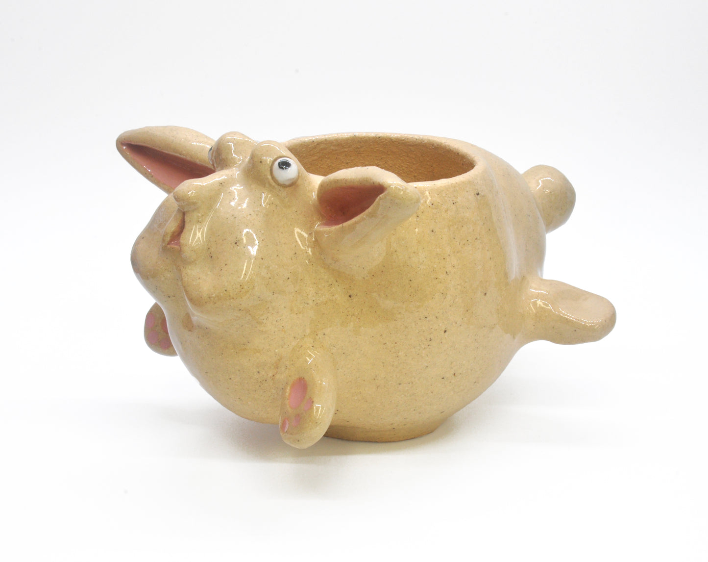 Eye Roll Bunny Planter