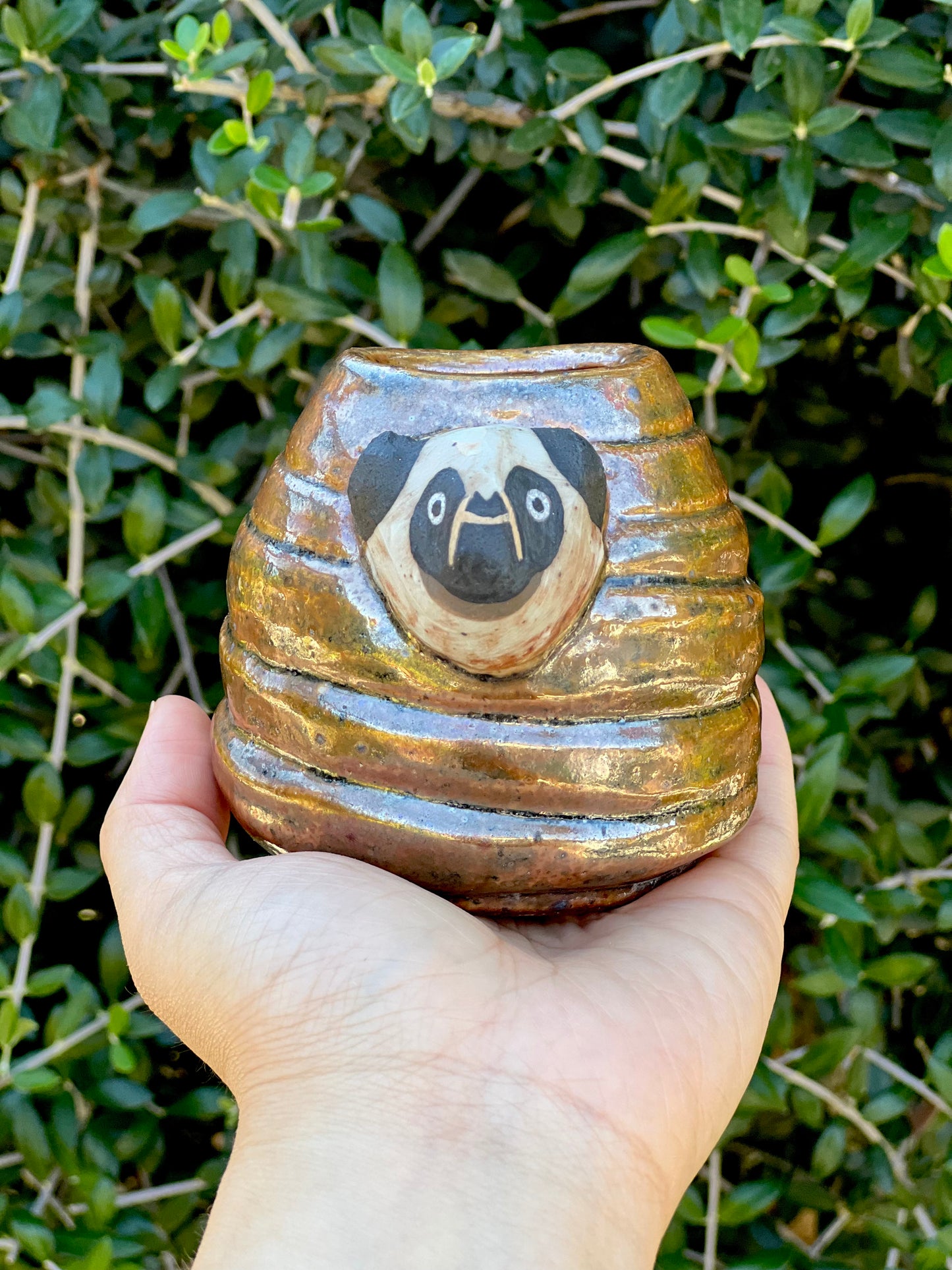 Luster Shino Lemuranda Bud Vases