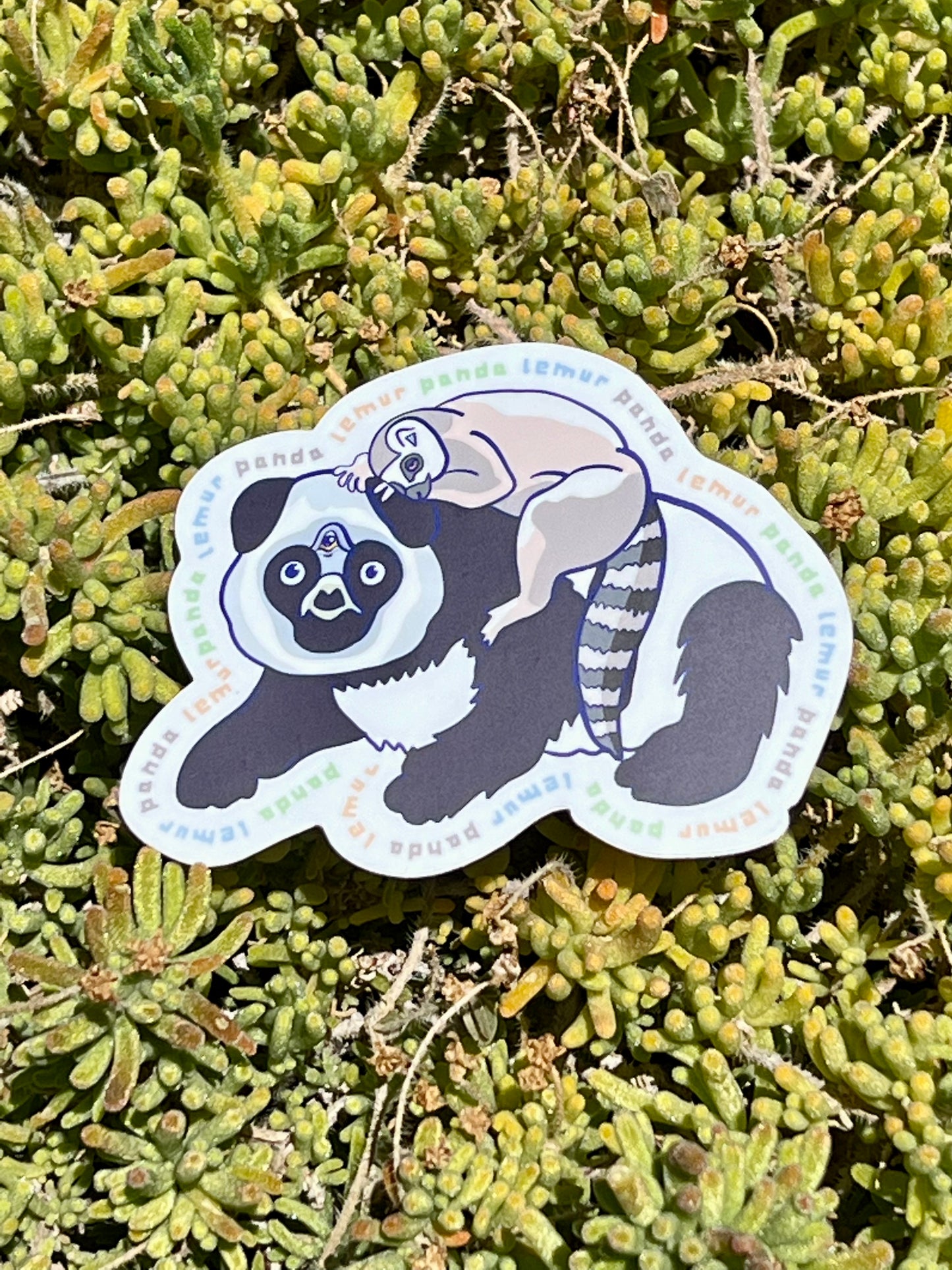 Smooth Matte Lemuranda Sticker !