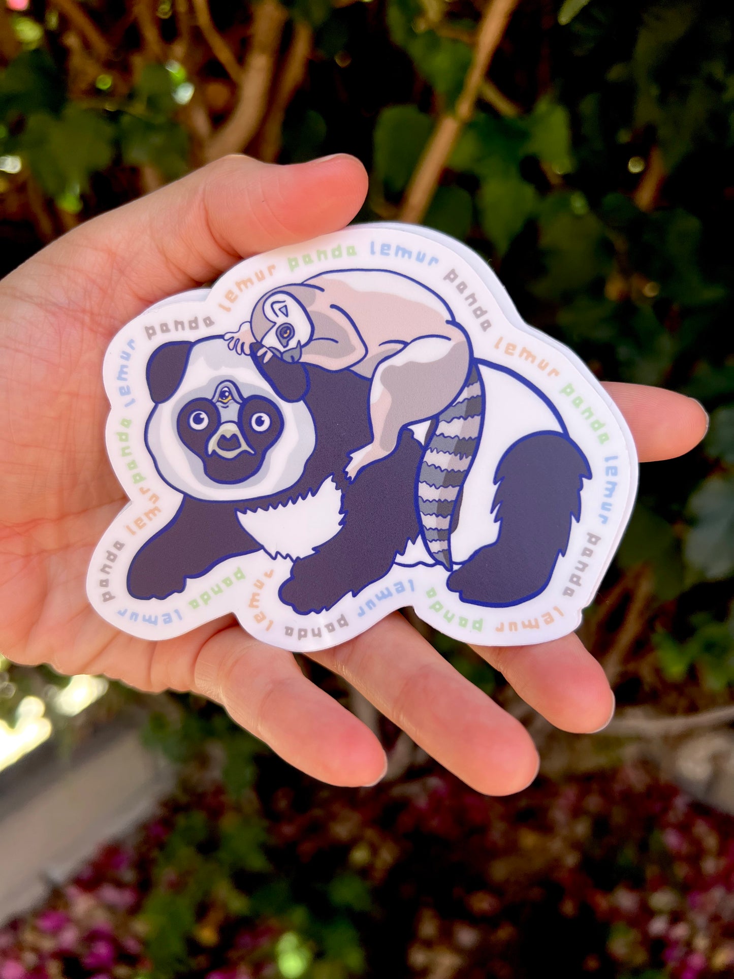 Smooth Matte Lemuranda Sticker !