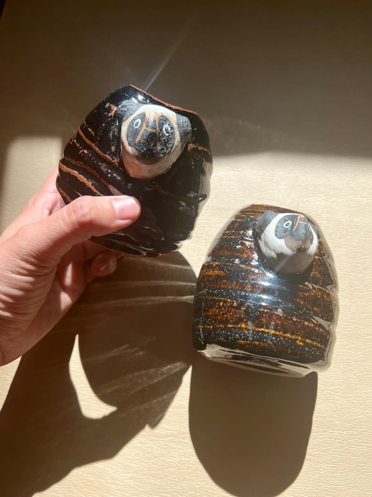 Variations in black glaze!