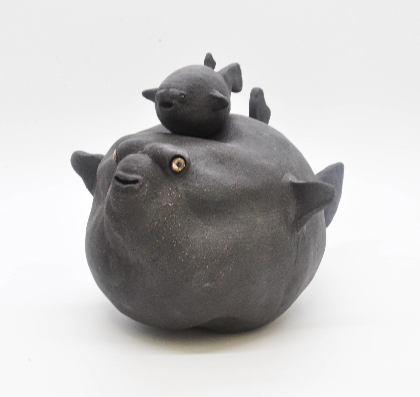 Black Abo + Mini Abo Sculpture