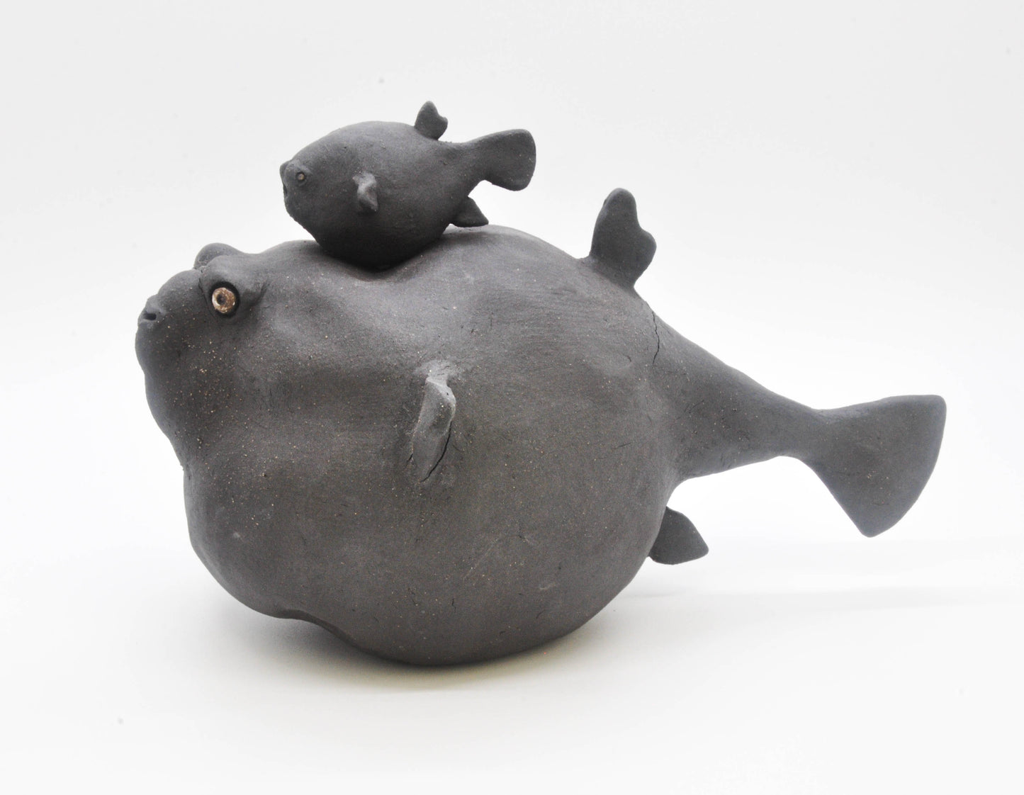 Black Abo + Mini Abo Sculpture