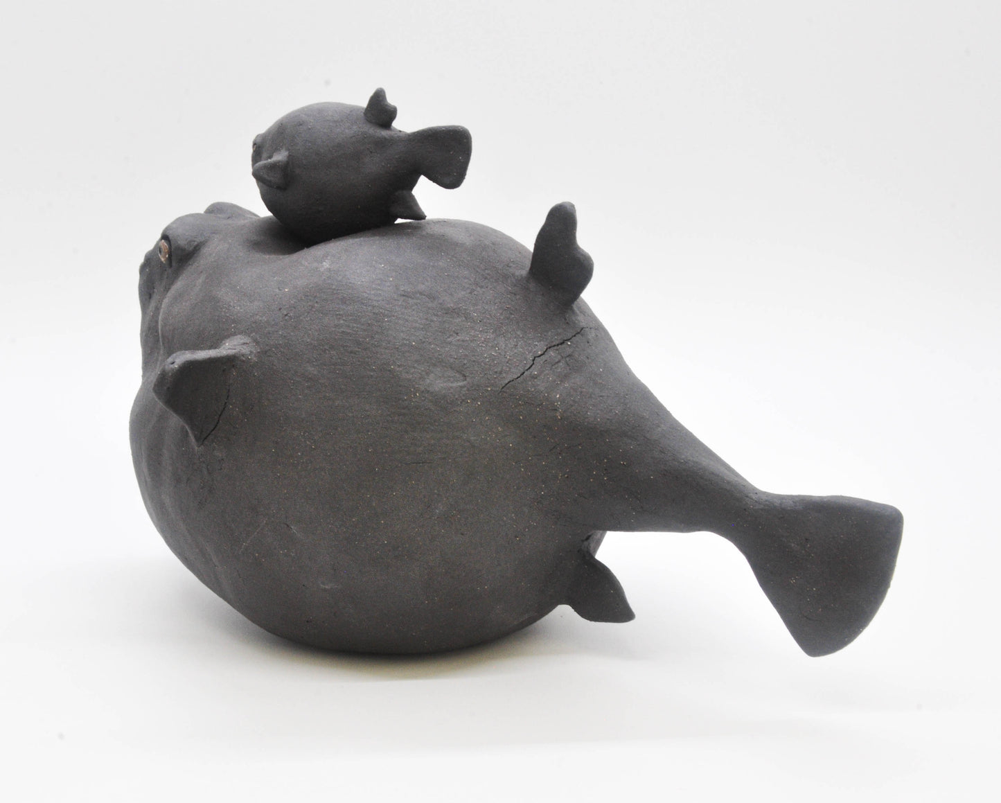 Black Abo + Mini Abo Sculpture