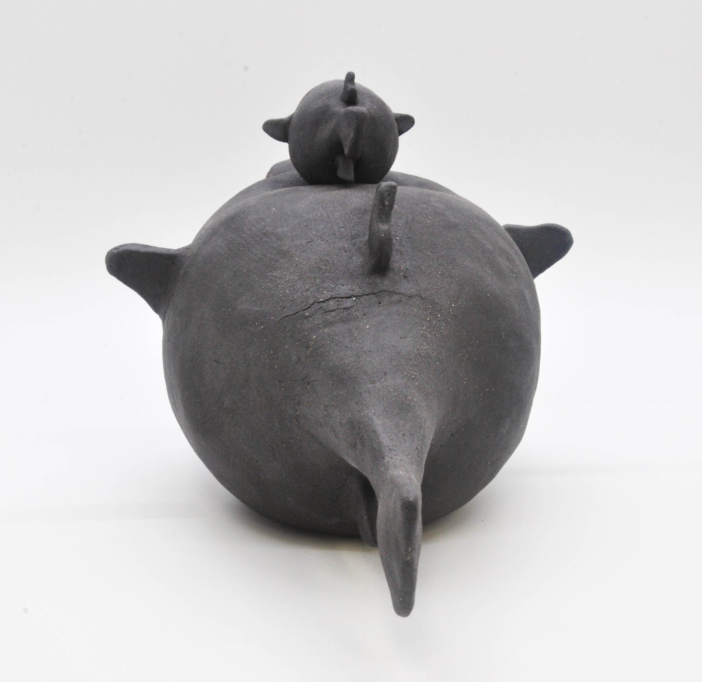 Black Abo + Mini Abo Sculpture