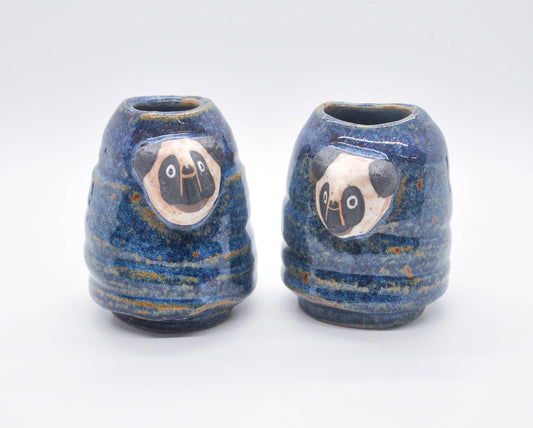 Blue Lemuranda Bud Vases