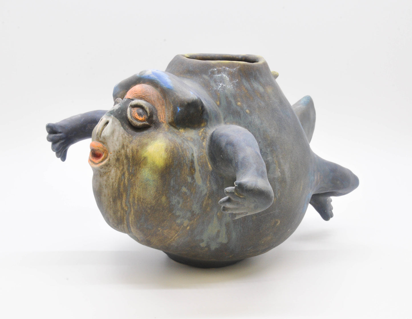 De Brazza Mutant Monkey Fish Vase