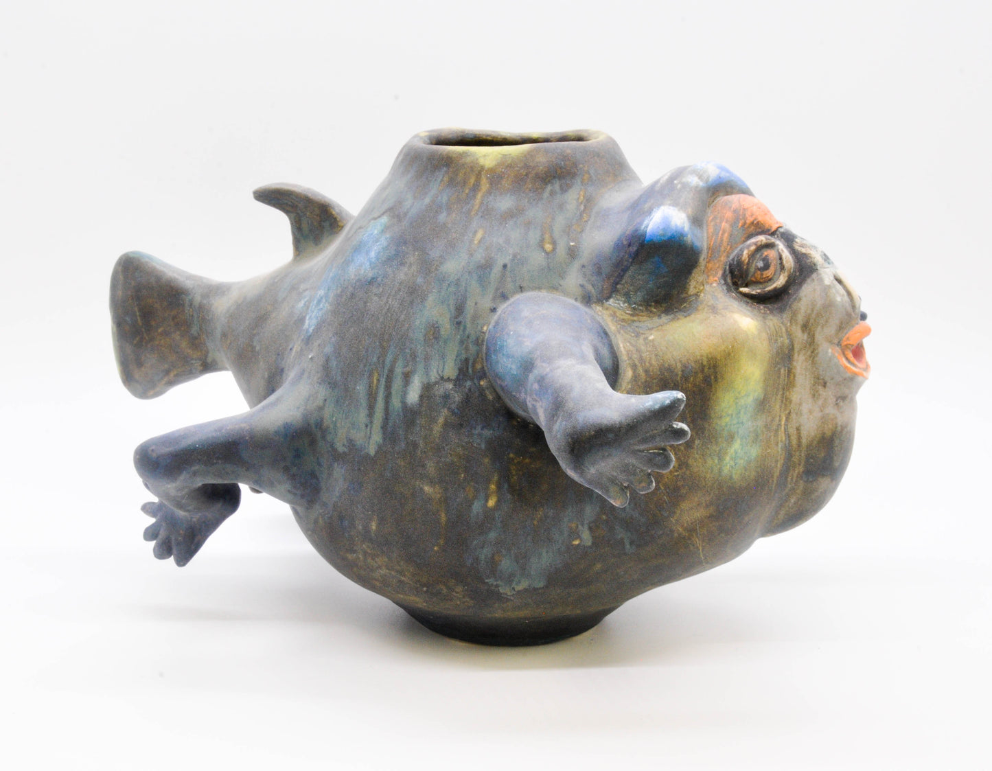 De Brazza Mutant Monkey Fish Vase