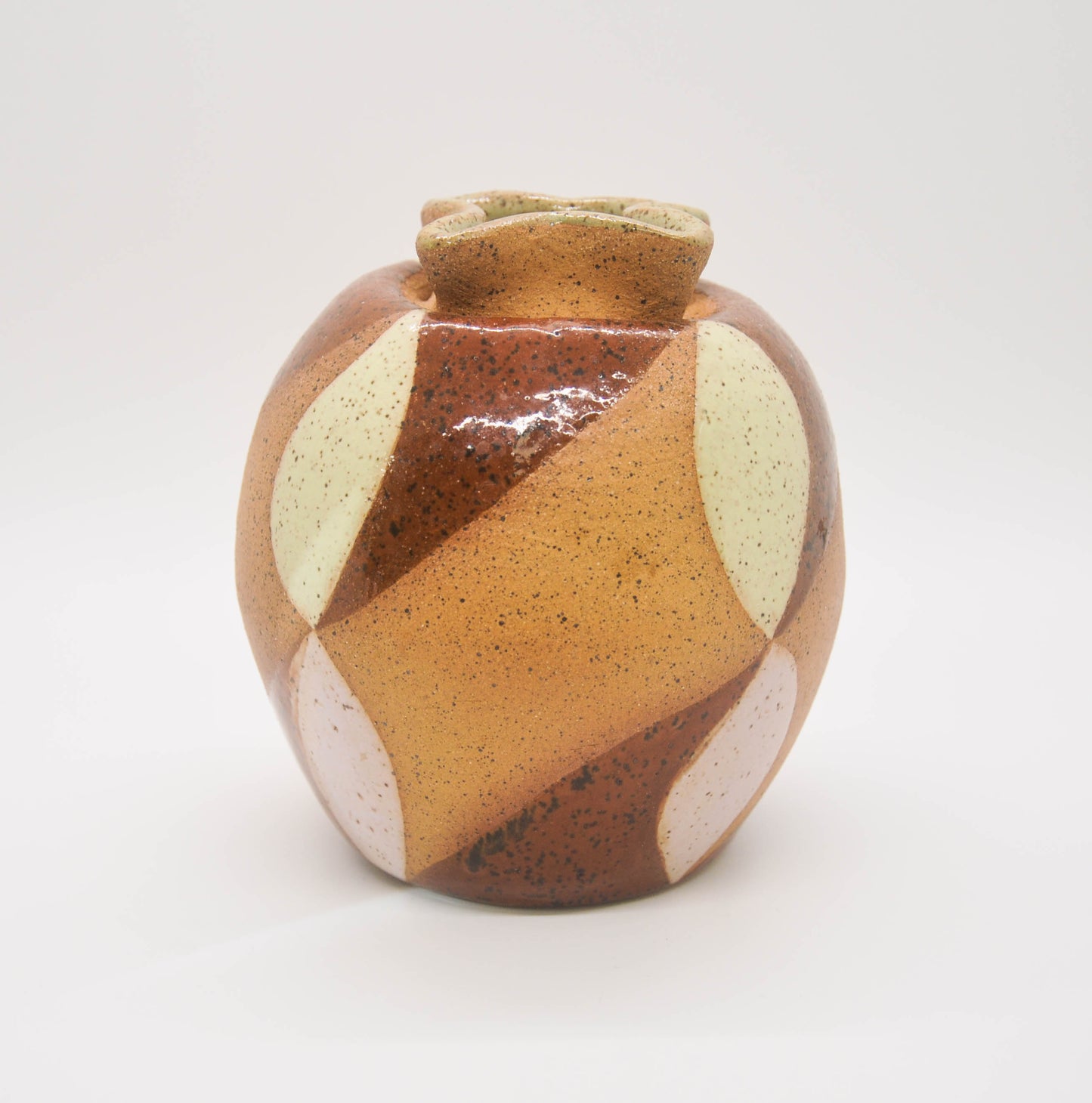 Seed Pod Persimmon Vase