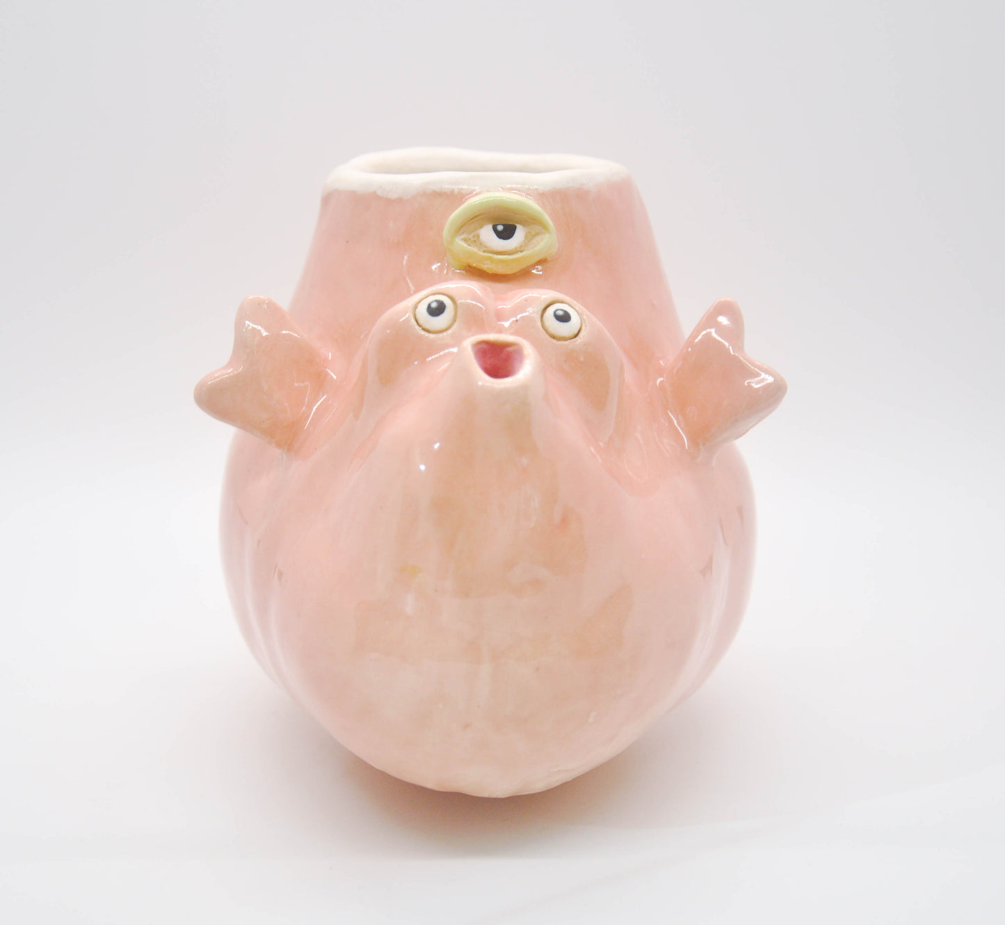 Pink Psychic Abo Vase