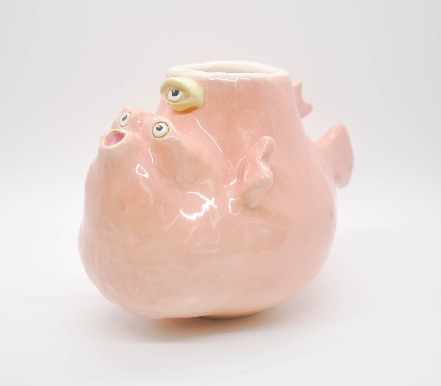 Pink Psychic Abo Vase