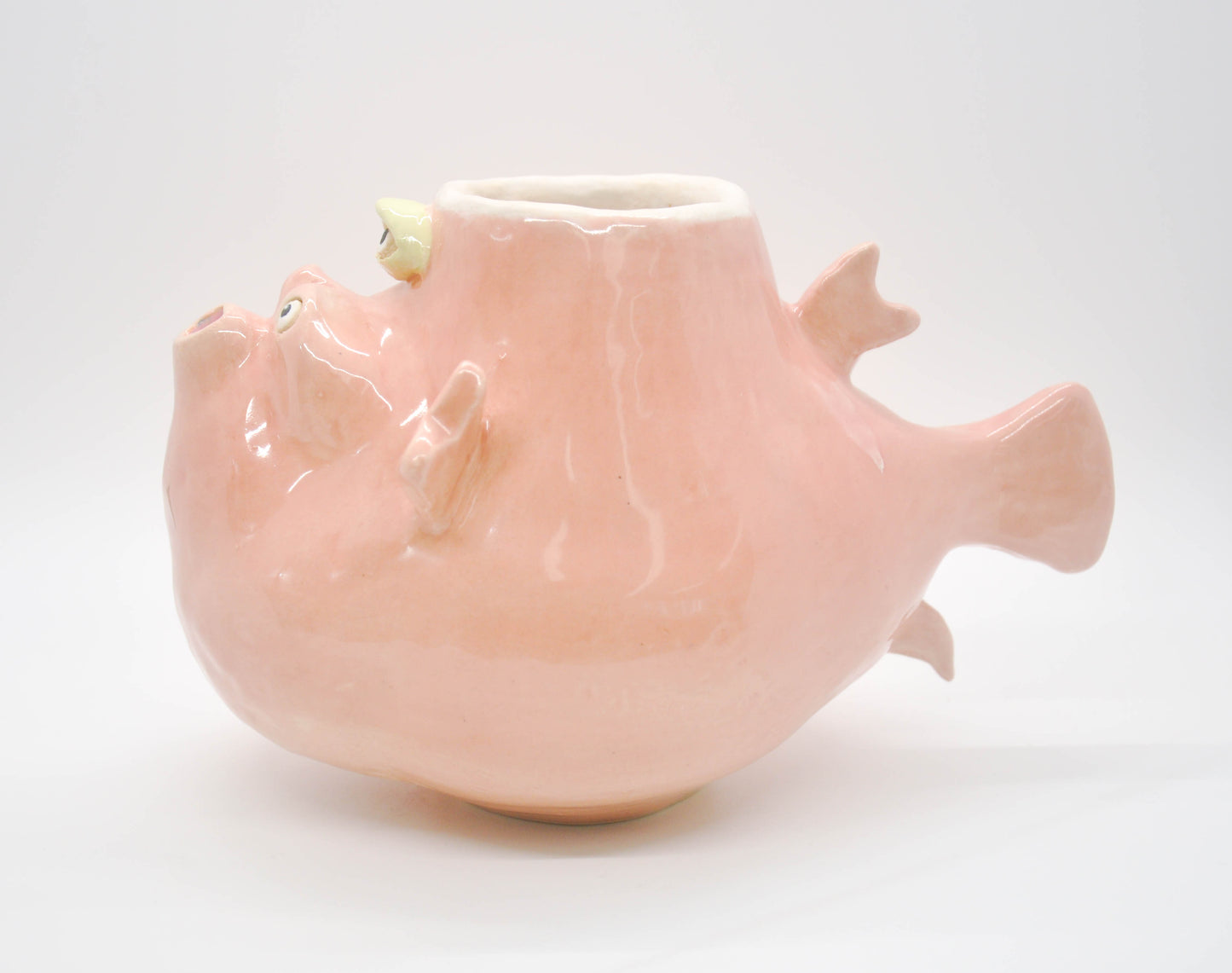 Pink Psychic Abo Vase