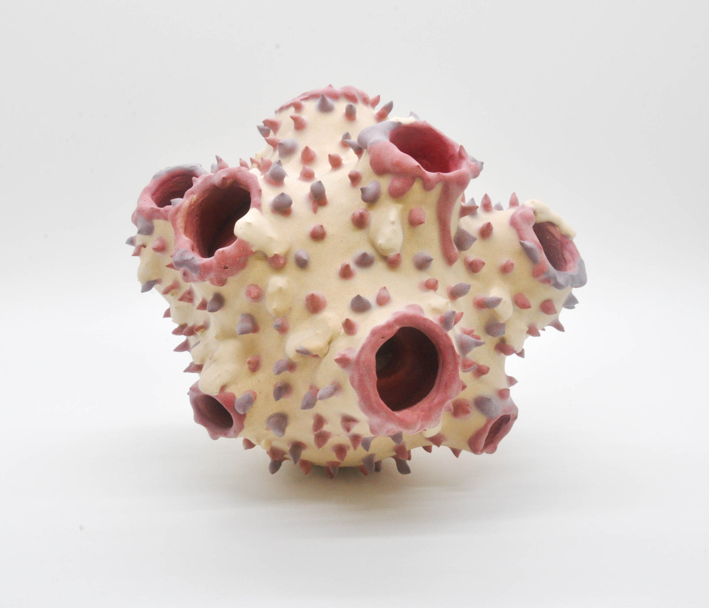 Matte Spiked Vase