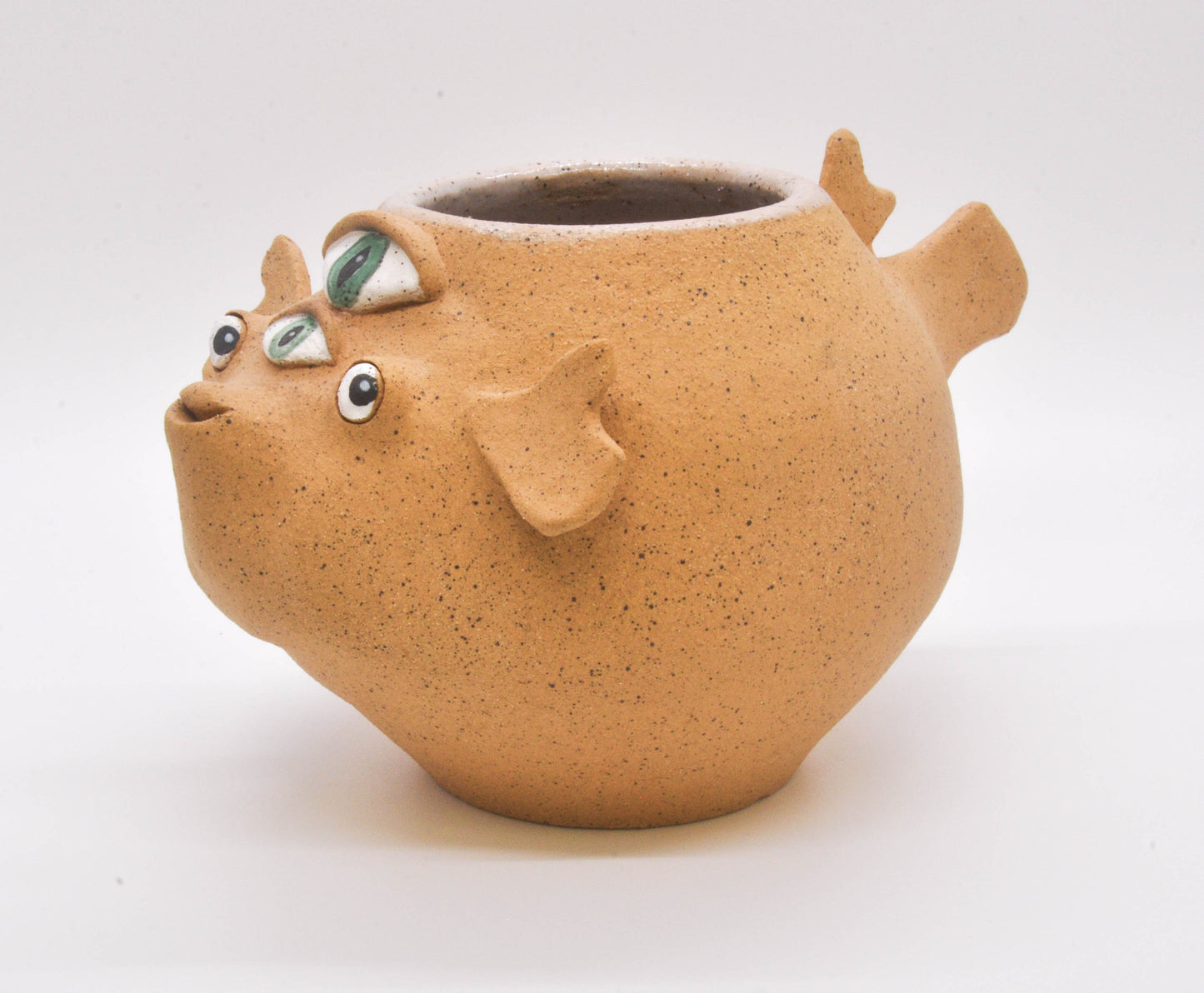 Four-eyed Abo Vase