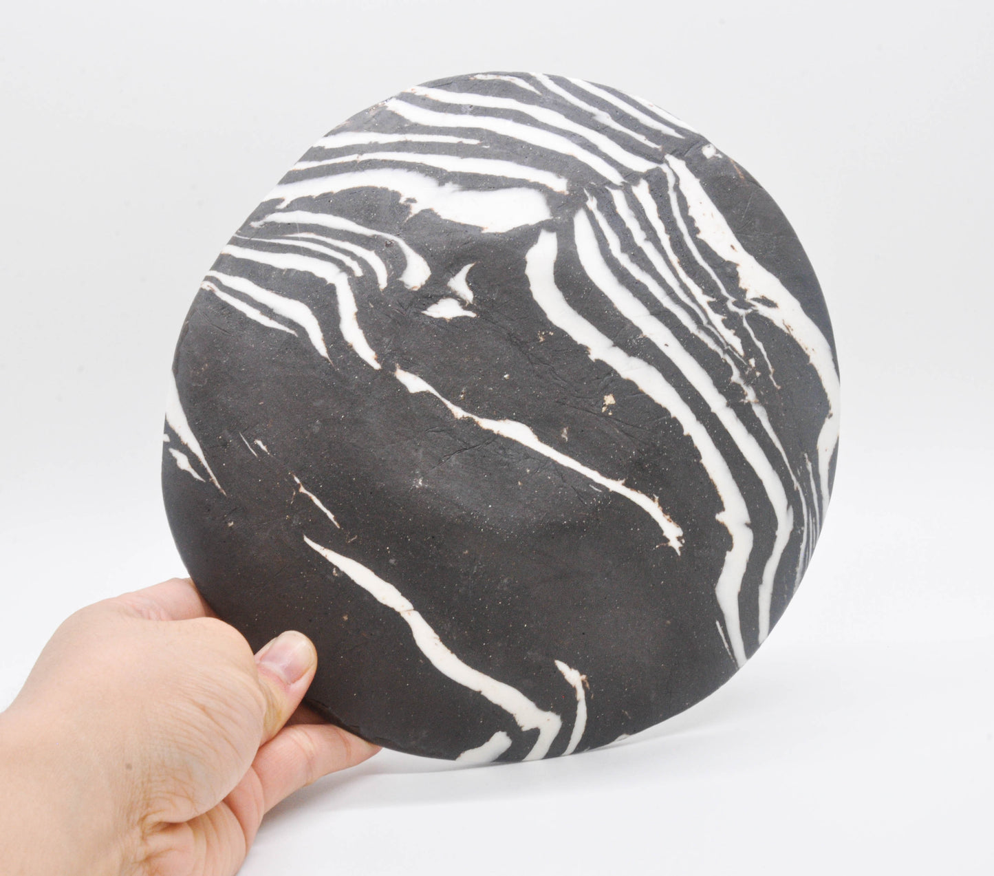 Round Zebra Plate