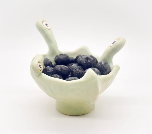 Seafoam Green Eye-Eye Trinket Holder