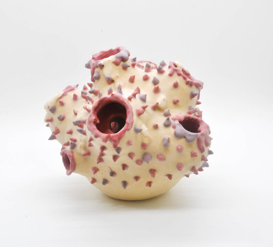 Matte Spiked Vase